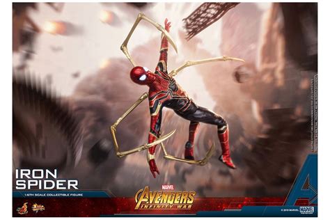 Movie Masterpiece Avengers Iron Spider Man Infinity War Hot Toys Mykombini