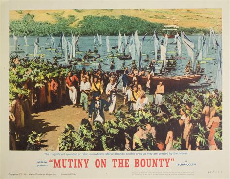 Mutiny on the Bounty Original 1962 U.S. Scene Card - Posteritati Movie Poster Gallery