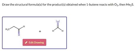 Structural Formula Of 1 Butene