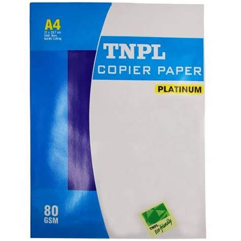 White Tnpl A Copier Gsm Paper Packaging Size Sheets Per Pack