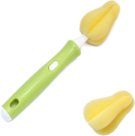 Baby Nipple Brushes Baby Bottle Sponge Brushes Milk Bottle Cleaners