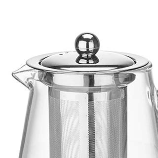 Chaleira Bule Vidro Infusora De Inox Direto Ao Fogo 750ml Shopee Brasil