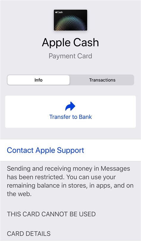 Apple Cash is restricted - Apple Community