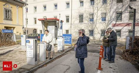 Elisabethinen Klagenfurt Neue Bezahlmethode Am Krankenhausparkplatz