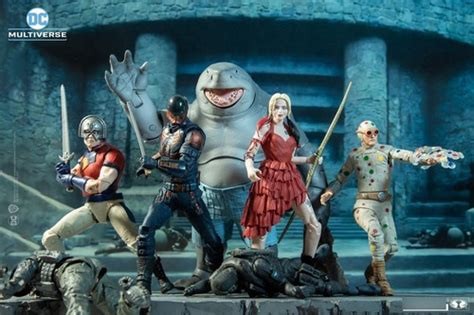 Dc Multiverse Suicide Squad Baf King Shark Set Env O Gratis