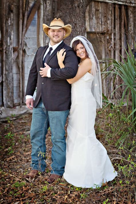 Country Wedding Complete With A Cowboy Groom