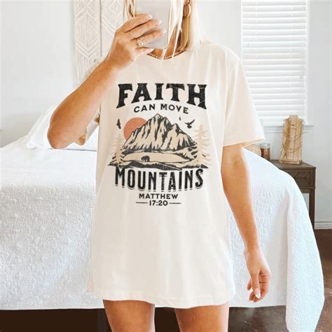 Matthew 17 Camisetas Gr Ficas Con Vers Culo B Blico Para Mujer