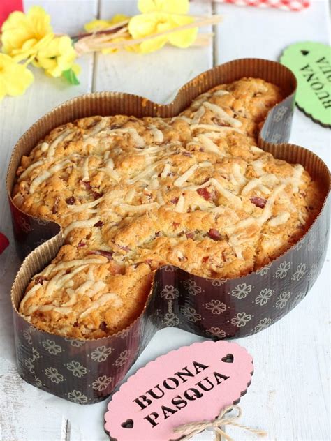 COLOMBA SALATA SENZA LIEVITAZIONE Ricetta Torta Veloce Di Pasqua