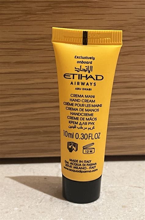 NEW Etihad Airways Toiletries BLACK Acqua Di Parma Business Class