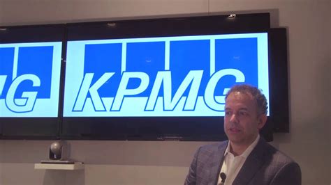 Kpmg Innovation Series 2016 David Goldsmith President Of Goldsmith