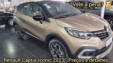 Renault Captur Iconic 2023 Detalhes é preços da versão top de linha