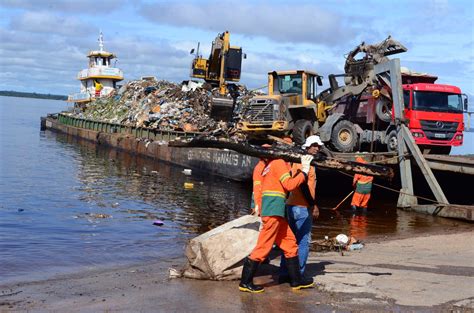 Prefeitura De Manaus Realiza Transbordo De Lixo Chumbo Grosso