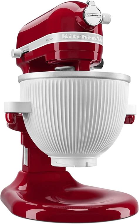 Kitchenaid Ice Cream Maker Stand Mixer Attachment 2 Quart White Kitchenblenderus Clothing