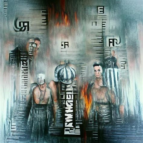 Rammstein Artwork Ai Generated Artwork Nightcafe Creator