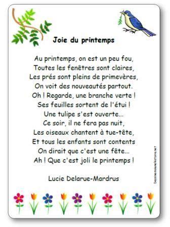 Poesie C Est Le Joli Printemps