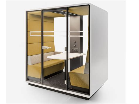 Acoustic Office Booth Hushmeet Hush Collection By Mikomax Smart Office