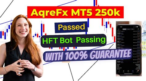 Aqrefx MT5 250K Passing In 1 Hour HFT Prop Firm Passing Service