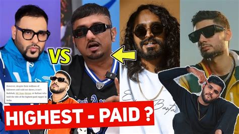 Highest Paid Rapper In India Emiway Talking About Yo Yo Honey Singh