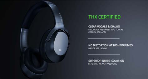 Razer Opus Wireless Headphones With THX Certification Announced for $200 - TrueTech