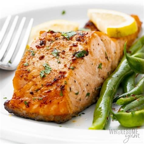 Broiled Salmon Recipe Crispy And Juicy Wholesome Yum