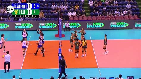 Feu Vs Ateneo Round 1 Highlights Uaap Season 85 Womens Volleyball