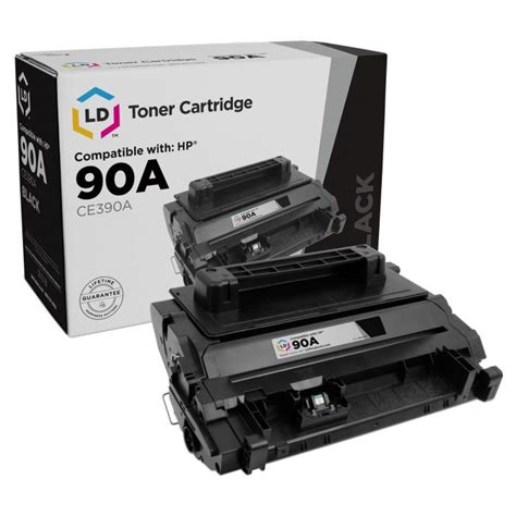 HP 90A (CE390A) Black Toner - Lower Prices on Compatible Laser ...