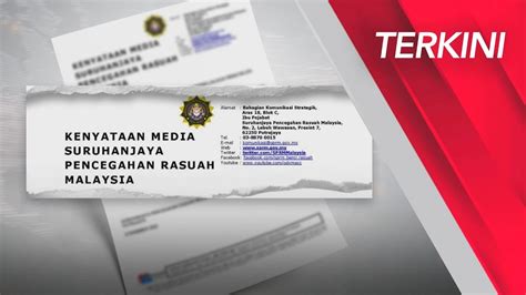 TERKINI Isu RM600 Bilion SPRM Fokus Siasatan Terhadap Dana Kerajaan