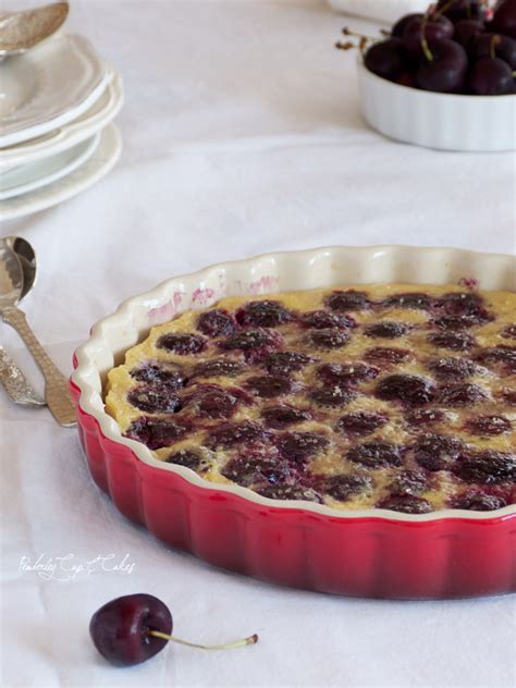 Clafoutis Cl Sico Tarta De Cerezas Francesa Pemberley Cup Cakes