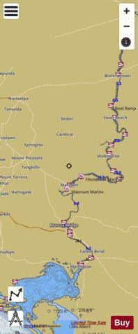 River Murray Fishing Map | Nautical Charts App