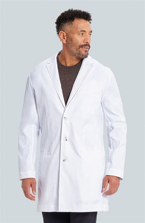 Mens H W Cushing Slim Fit Lab Coat Medelita