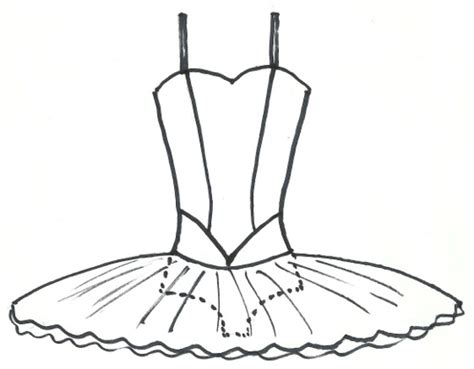 Ballet Tutu Drawing At Getdrawings Free Download