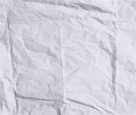 Rough Paper Texture For Background Crumpled Striped White Paper With A