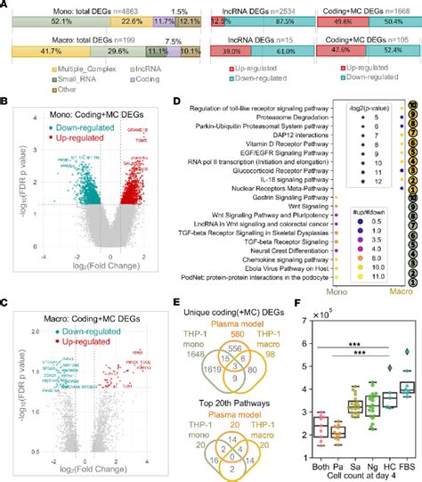 Plasma Cultured Monocytes But Not Macrophages Show Dramatic Changes