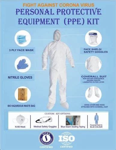 Non Woven Laminated Free Size Ppe Kit At Rs In New Delhi Id