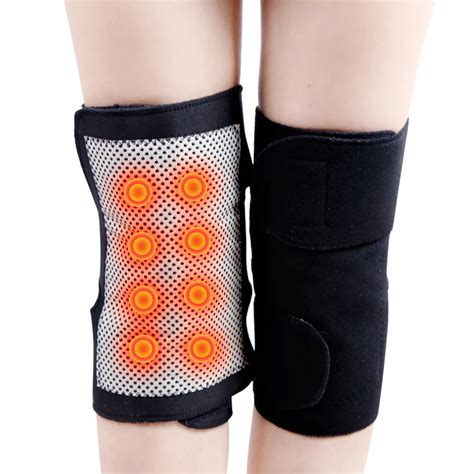 2 PCS Self Heating Tourmaline Knee Pads Bike Accessories World