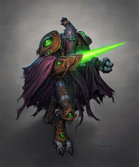 Zeratul - Starcraft Concept Art