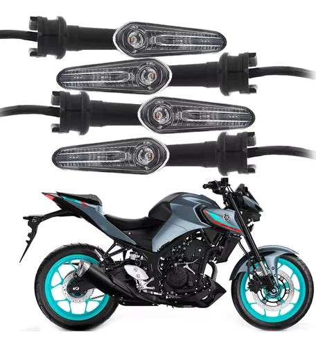 Kit Quatro Setas Led Yamaha Mt Parcelamento