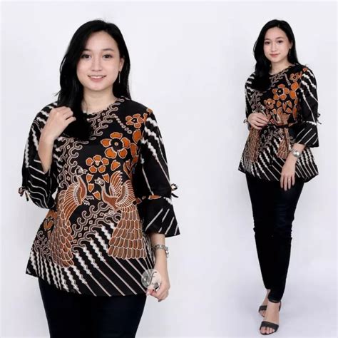 8 Ide Model Baju Batik Kekinian Yang Disukai Milenial Toko Kain Surabaya