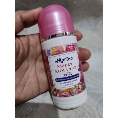 Jual Marina Antiperspirant Deodorant Roll On Ml Shopee Indonesia