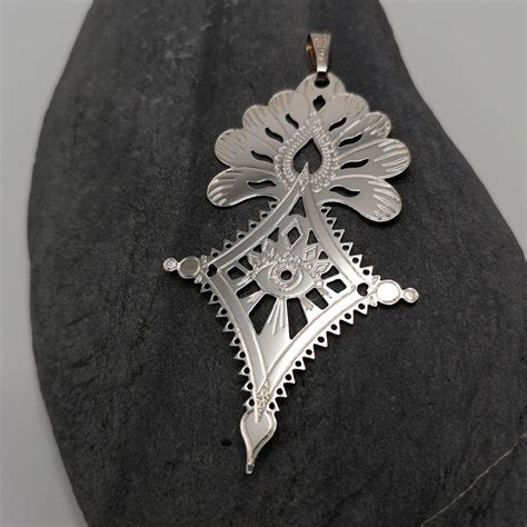 Pendentif Croix du Sud PY Argenté Maijad Bijoux haute fantaisie