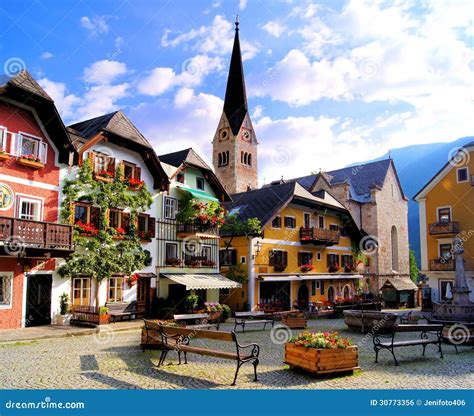 Austrian Village Royalty Free Stock Image Image 30773356