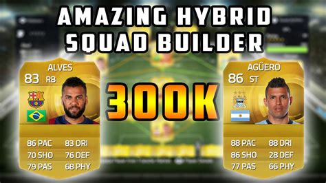 FIFA 15 300K AMAZING HYBRID SQUAD BUILDER FIFA15 Ultimate Team