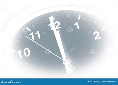 Classic Analog Clock Pointing At Stock Photo Image Of Hour Analog