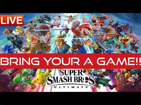 Super Smash Bros Ultimate Livestream Competitive Smash YouTube