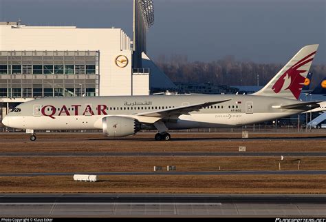 A7 BCC Qatar Airways Boeing 787 8 Dreamliner Photo By Klaus Ecker ID