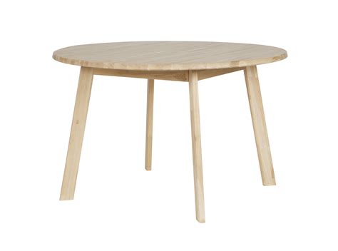 OKRUGLI STOL DISC 120 CM OAK UNTREATED