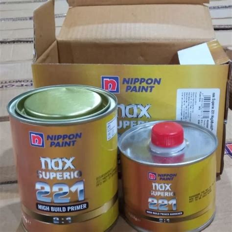 Jual Epoxy Nax Superio 221 Gray Nippon Paint 1kg Set Hardener Shopee