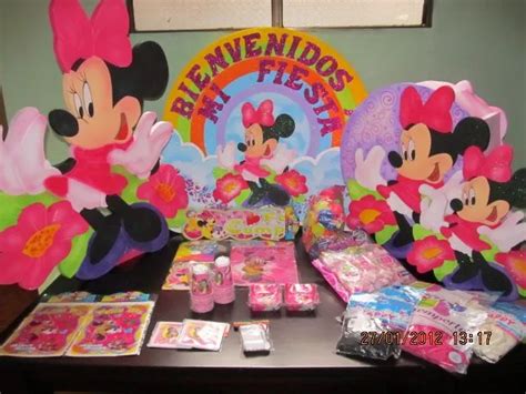 Decoración de fiestas infantiles de Minnie Mouse Imagui