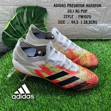 Sepatu Bola Adidas Predator Mutator Ag Fw Pop Ukuran On