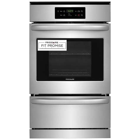 Frigidaire 24 In Self Cleaning Single Gas Wall Oven Stainless Steel At